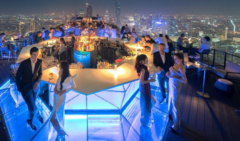 Rooftop bar, Bangkok